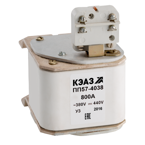 111030 КЭАЗ | Предохранитель ПП57-31370-40А-У3-АЭС-КЭАЗ
