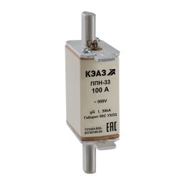 Вставка плавкая ППН-33-X3-00С-16А-УХЛ3-КЭАЗ
