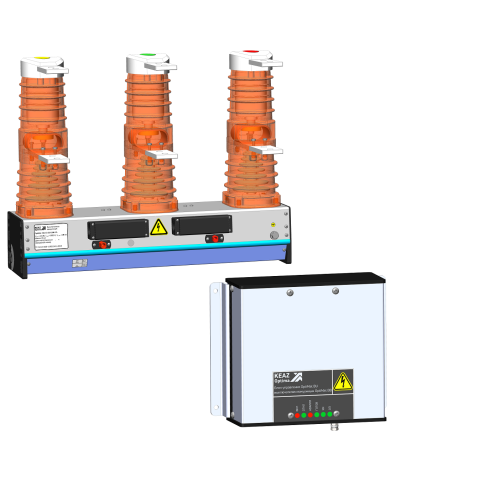 282386 КЭАЗ | Выключатель вакуумный Optimat BB-10-20/1000-У2-230 с блоком управления Optimat BU-41-У2

