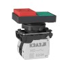 354409 КЭАЗ | Кнопка КМЕ9111мЛ-24В-зел-красн-1но+1нз-двойная-индикатор-IP40-КЭАЗ
