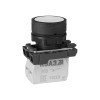 354359 КЭАЗ | Кнопка КМЕ4101м-белый-0но+1нз-цилиндр-IP40-КЭАЗ