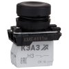 354335 КЭАЗ | Кнопка КМЕ4101м-черный-0но+1нз-цилиндр-IP40-КЭАЗ