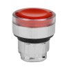 332258 КЭАЗ | Головка кнопки OptiSignal D22 A4-PL-4 с подсветкой красная металл ZB4BW343