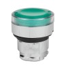 332257 КЭАЗ | Головка кнопки OptiSignal D22 A4-PL-3 с подсветкой зеленая металл ZB4BW333
