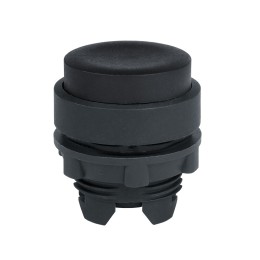 Головка кнопки OptiSignal D22 A5-PJ-2 с выступ толк черная пластик ZB5AL2
