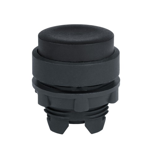 332295 КЭАЗ | Головка кнопки OptiSignal D22 A5-PJ-2 с выступ толк черная пластик ZB5AL2
