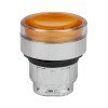 332259 КЭАЗ | Головка кнопки OptiSignal D22 A4-PL-5 с подсветкой желтая металл ZB4BW353