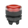 332307 КЭАЗ | Головка кнопки OptiSignal D22 A5-PL-4 с подсветкой красная пластик ZB5AW343
