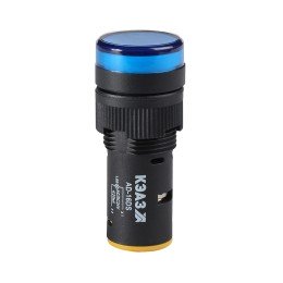 Лампа AD16DS(LED) матрица D16мм синий 48В AC/DC-КЭАЗ
