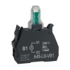 332202 КЭАЗ | Световой блок OptiSignal D22 A45-LB-VB1 белый 24VACDC ZBVB1