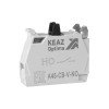 332200 КЭАЗ | Контактный блок OptiSignal D22 A45-CB-V-NO 1НО винтовой зажим ZBE101