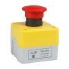 338523 КЭАЗ | Пост кноп авар стоп OptiSignal D22 C5-BK-1-ESTR-02 2НЗ возв пов XALK178F