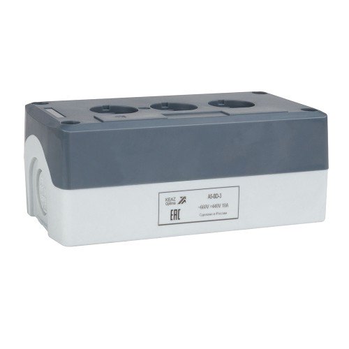 338520 КЭАЗ | Корпус кнопочного поста OptiSignal D22 A5-BD-3 3 отв XALD03
