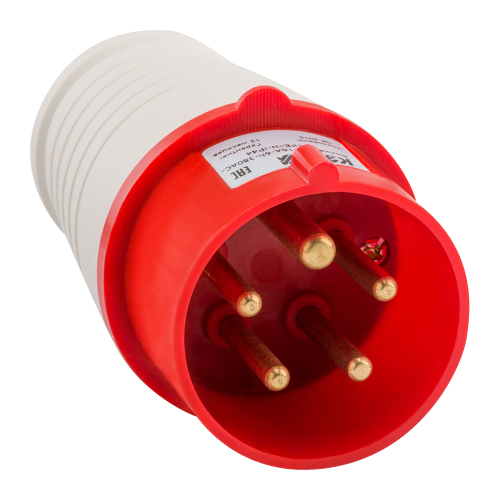 222740 КЭАЗ | Вилка кабельная 025-32А-6h-380AC-3P+PE+N-IP44
