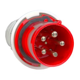 Вилка кабельная 045-125А-6h-380AC-3P+PE+N-IP67
