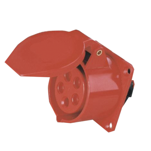 222761 КЭАЗ | Розетка фланцевая 325-32А-6h-380AC-3P+PE+N-IP44