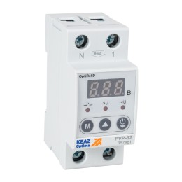 Реле напряжения OptiRel D PVP-32 с ЖК-дисплеем 32 А
