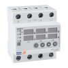 357871 КЭАЗ | Реле напряжения OptiRel D PVC-3-63 с ЖК-дисплеем и контролем тока 3Ф 63 А