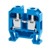 331804 КЭАЗ | Мини-клемма проходная винтовая OptiClip CMT-4-I-BU-32A-(0,2-4)-синий