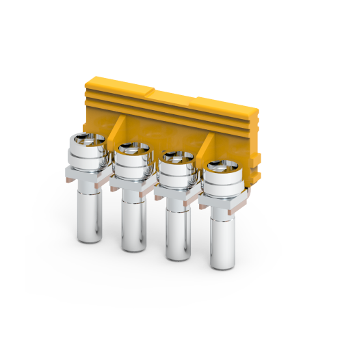 289822 КЭАЗ | Перемычка коммутационная OptiClip SLS3-оранжевый
