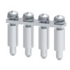 331811 КЭАЗ | Перемычка винтовая OptiClip CA727/4 для проходных мини-клемм
