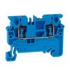 289712 КЭАЗ | Клемма проходная пружинная OptiClip CX-2,5-I-BU-24A-(0,2-2,5)-синий