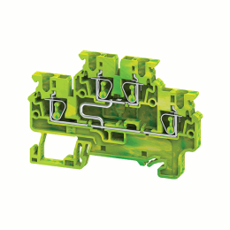 Клемма заземляющая пружинная OptiClip CXDLG-2,5-2L-PE-I-S-(0,2-2,5)-PEN
