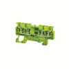 331830 КЭАЗ | Клемма заземляющая пружинная OptiClip CXG-2,5-QUATTRO-PE-I-(0,2-2,5)-PEN