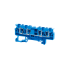 289756 КЭАЗ | Клемма с четырьмя контактами пружинная OptiClip СX-4-QUATTRO-(0,2-4)-I-BU-синий
