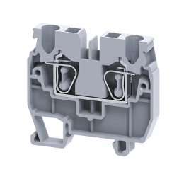 Мини-клемма проходная пружинная OptiClip CXM-2,5-I-24A-(0,2-2,5)-серый
