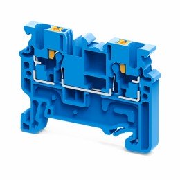 Клемма проходная push-in OptiClip CP-2,5-I-BU-24A-(0,2-2,5)-синий
