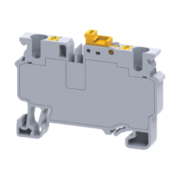 Клемма с ножевым размыкателем push-in OptiClip CPK-4-MT-N-I-серый
