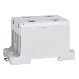 Клемма вводная силовая двойная OptiClip КВС 16-95 серая
