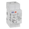 328100 КЭАЗ | АВДТ с защитой от сверхтоков OptiDin D63-22C25-AC-У3 (2P, C25, 30mA, 4,5кА)