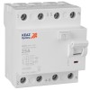343891 КЭАЗ | ВДТ без защиты от сверхтоков OptiDin DM63-4225-AC-4,5-УХЛ4 (4P, 25, 30mA)