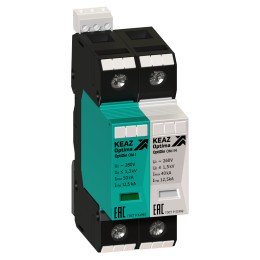 Ограничитель импульсных перенапряжений (УЗИП) OptiDin OM-II-1+N-280/40/R
